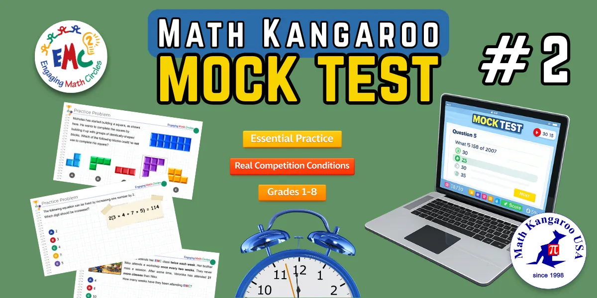 Math Kangaroo Mock Test #2