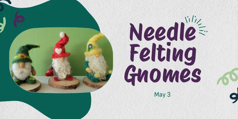 Needle Felting Gnomes