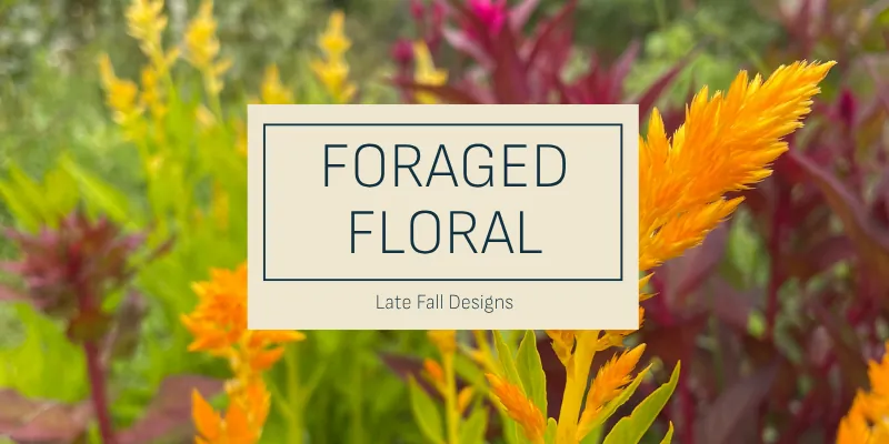 Foraged Florals - Late Fall Designs