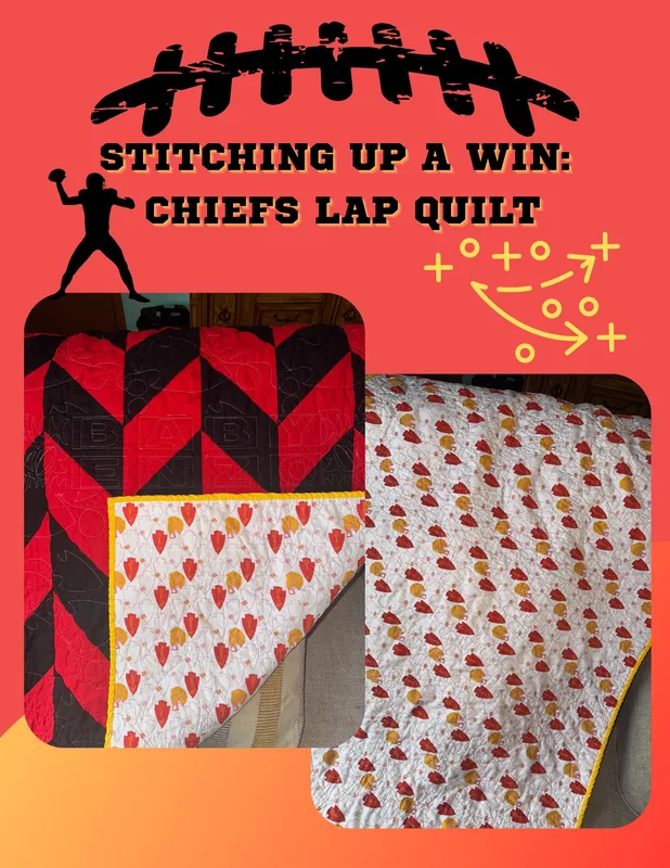Stitching Up a Win: Chiefs Throw Quilt