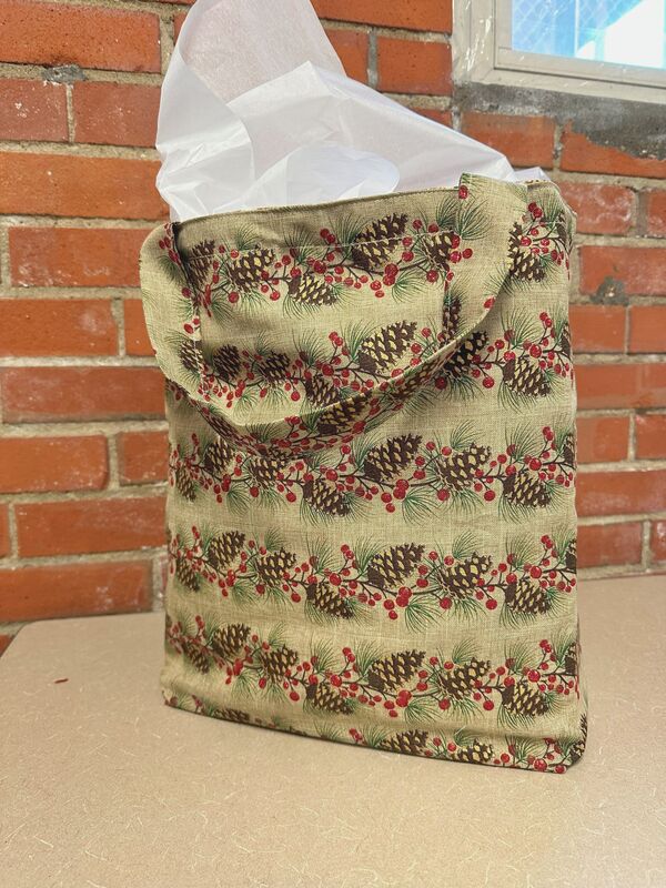 Reusable Holiday Gift Bag Workshop