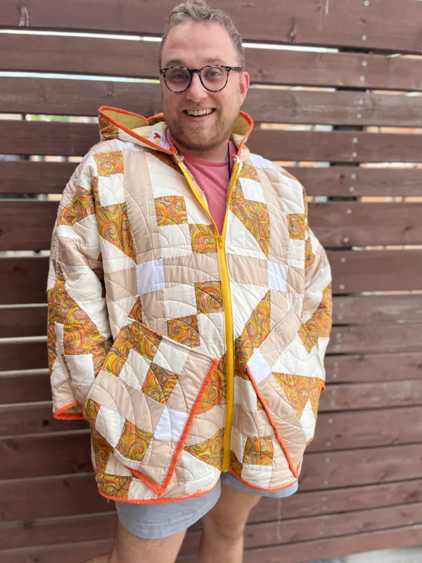Sunday Sewing Soirée - Minimal Waste Quilt Jacket