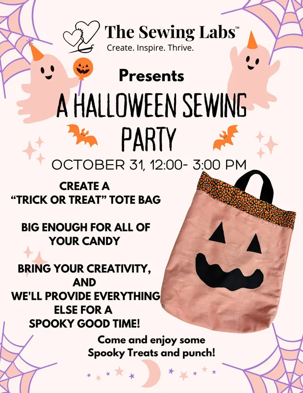 A Halloween Sewing Party!