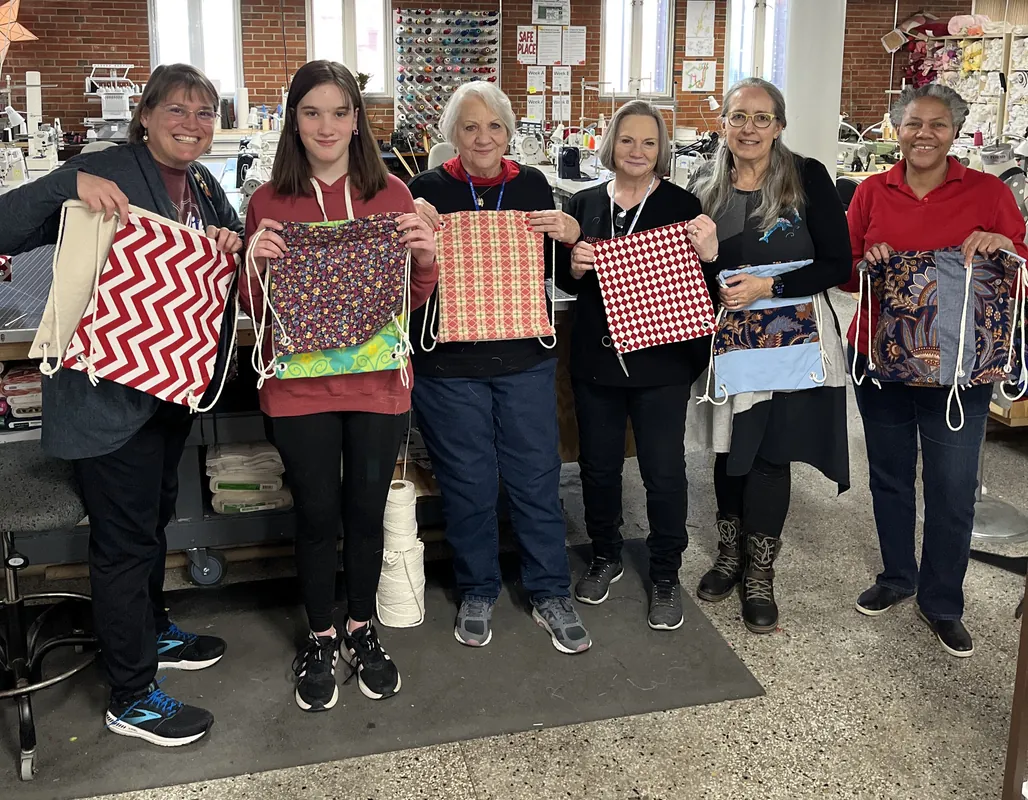 Community Service Sewing: Hearts & Hope