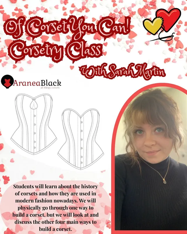 Of Corset You Can! Corsetry Class