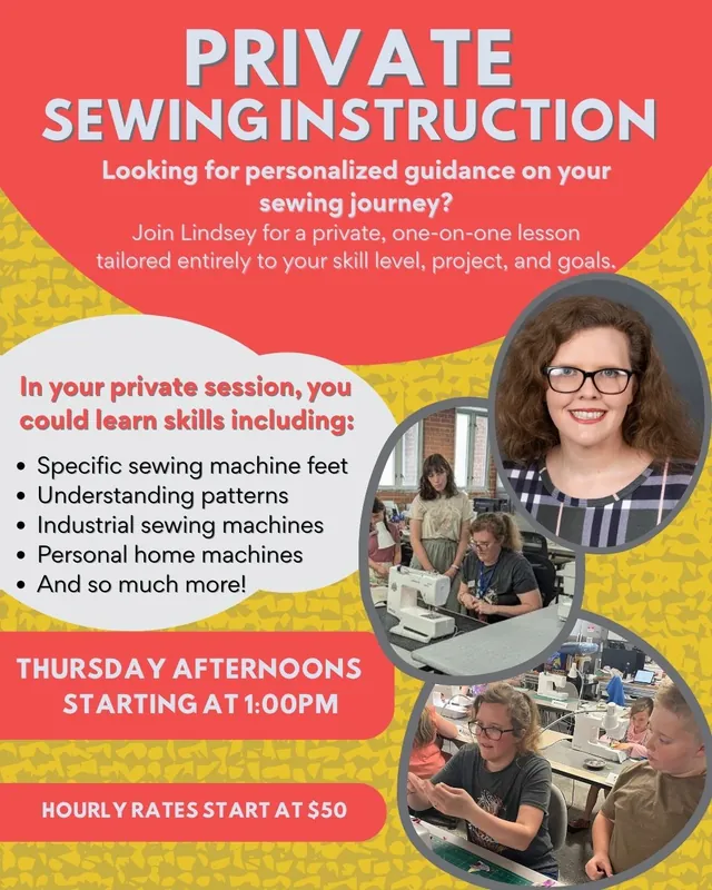 Private Sewing Instruction
