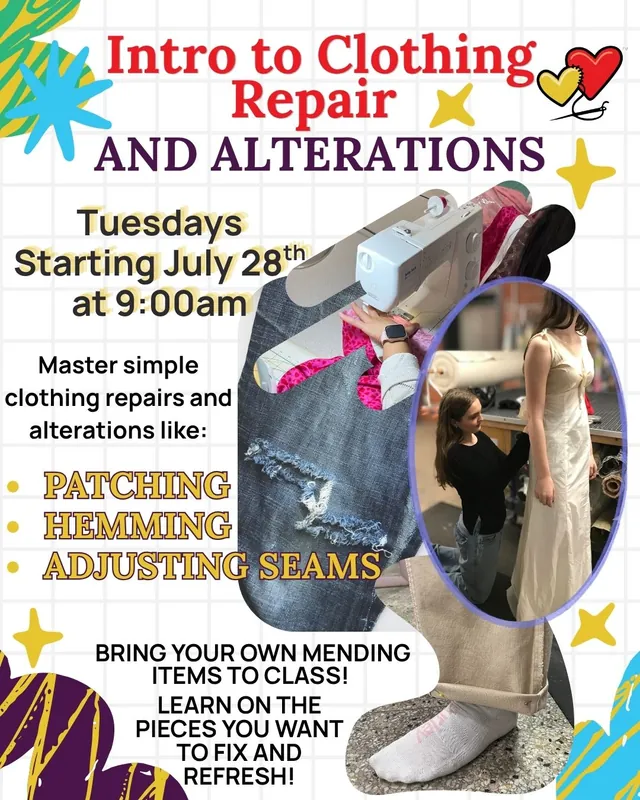Intro to Clothing Repair and Alterations
