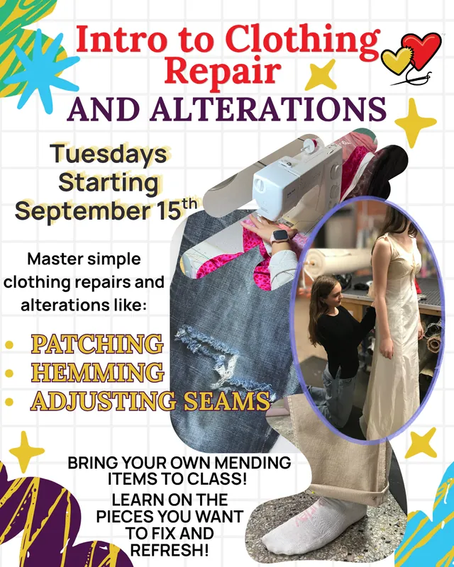 Intro to Clothing Repair and Alterations