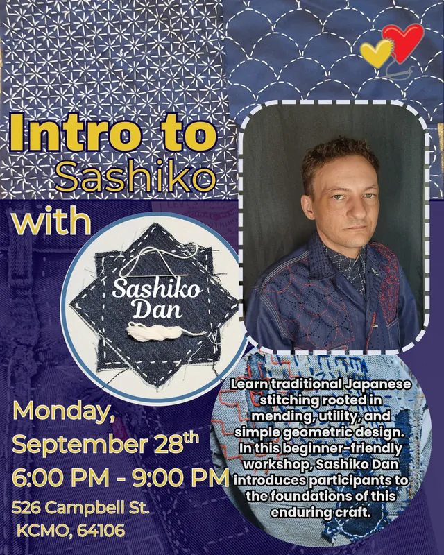 Intro to Sashiko with Sashiko Dan