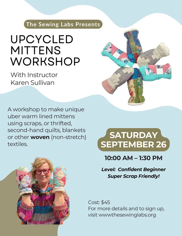 Sully’s Upcycled Mittens Workshop