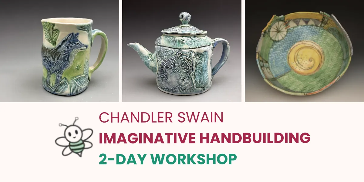 Imaginative Handbuilding: Colour, Collage & Storytelling with Chandler Swain - 2 Day Workshop