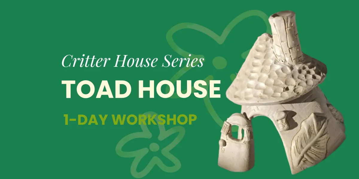 Critter Homes: Toads - 1-Day Workshop - Afternoons