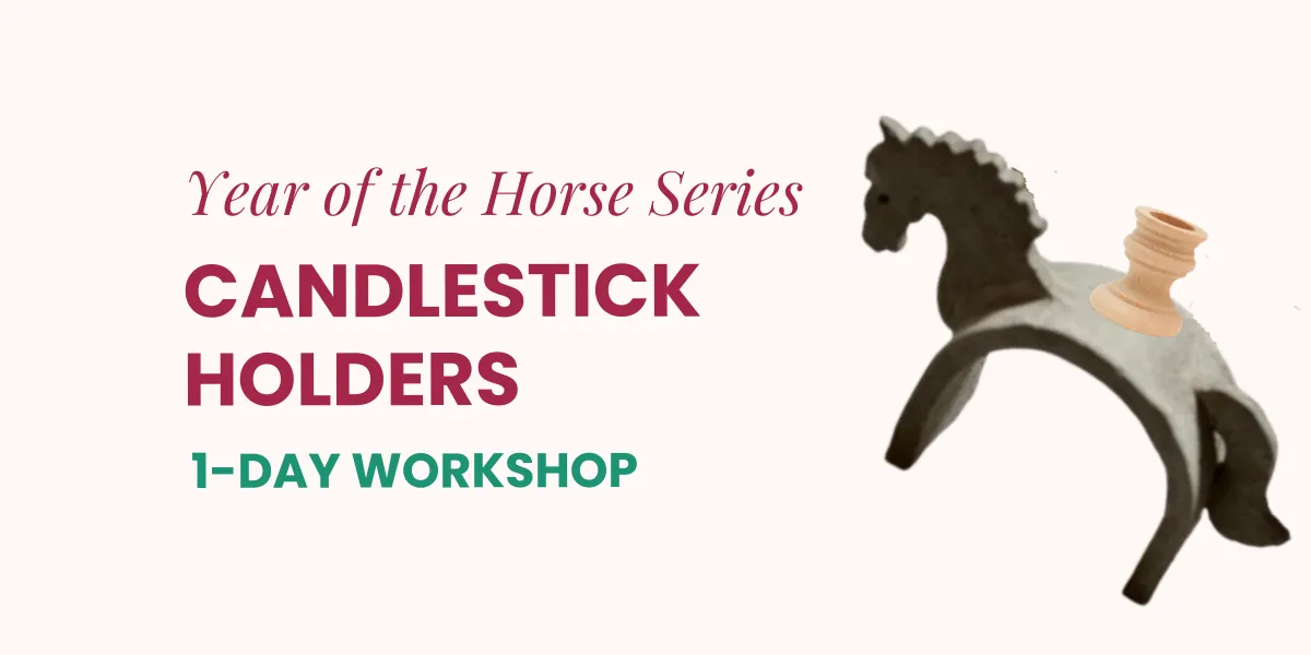 Horse Series: Candlestick Holders - 1-Day Workshop - Afternoons