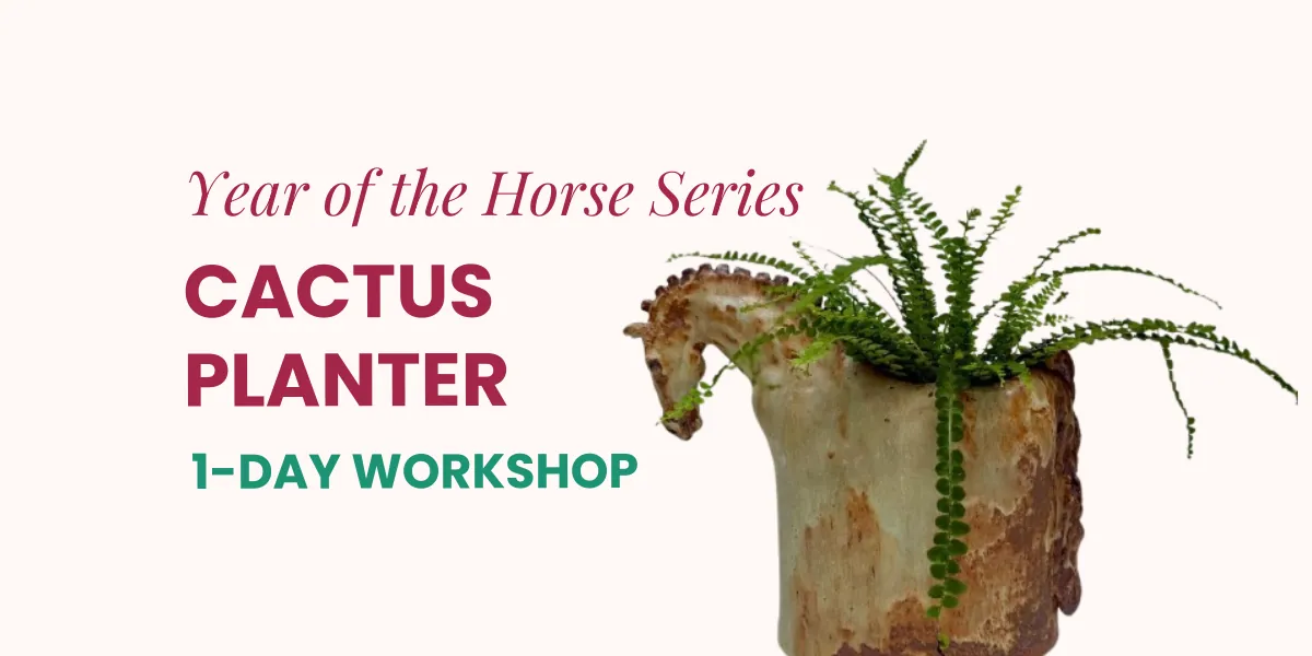 Horse Series: Cactus Planters - 1-Day Workshop - Evenings