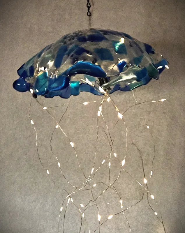 Friday Night Fusing - Glass Jellyfish