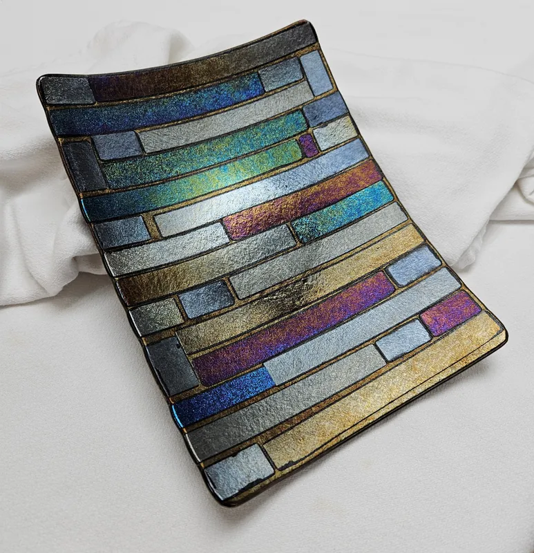 Friday Night Fusing - Shimmering Stripes