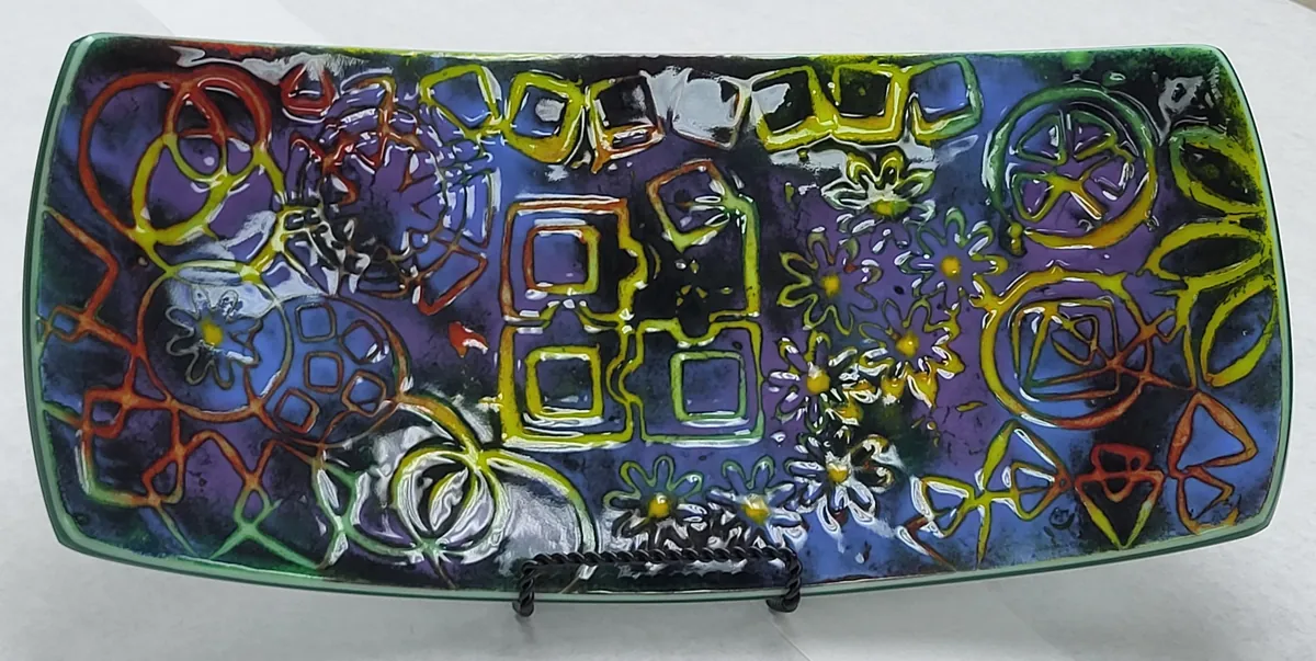 Sunday is Fusing Fun Day! - Batik Designs in Glass