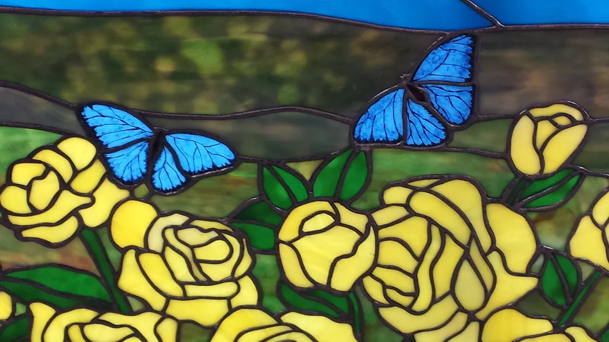 Intermediate Stained Glass - Tuesday Evening Class - Four Week Session