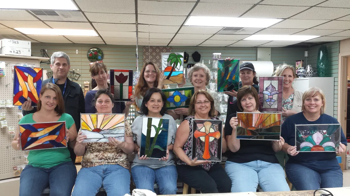 Beginning Stained Glass - Evening Class - Six Week Session