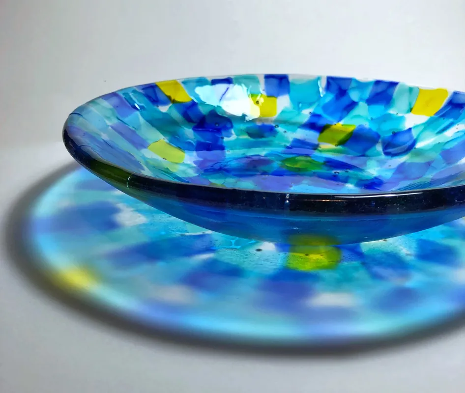 Friday Night Fusing - Confetti Color Bowl