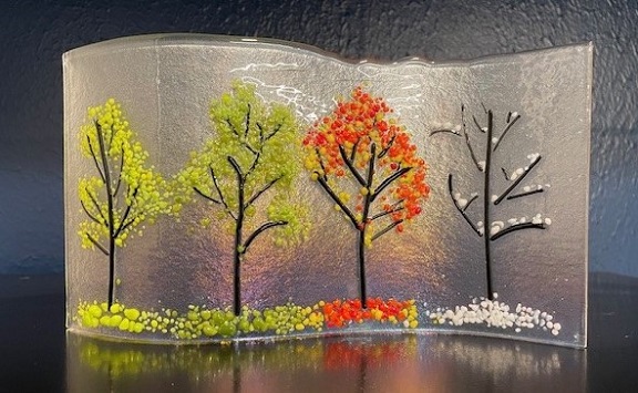 Friday Night Fusing - Four Seasons Trees
