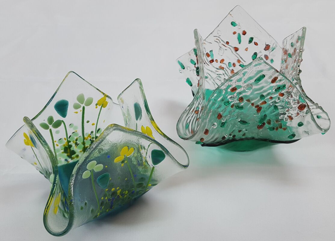 Friday Night Fusing - Fused Glass Candle Surrounds