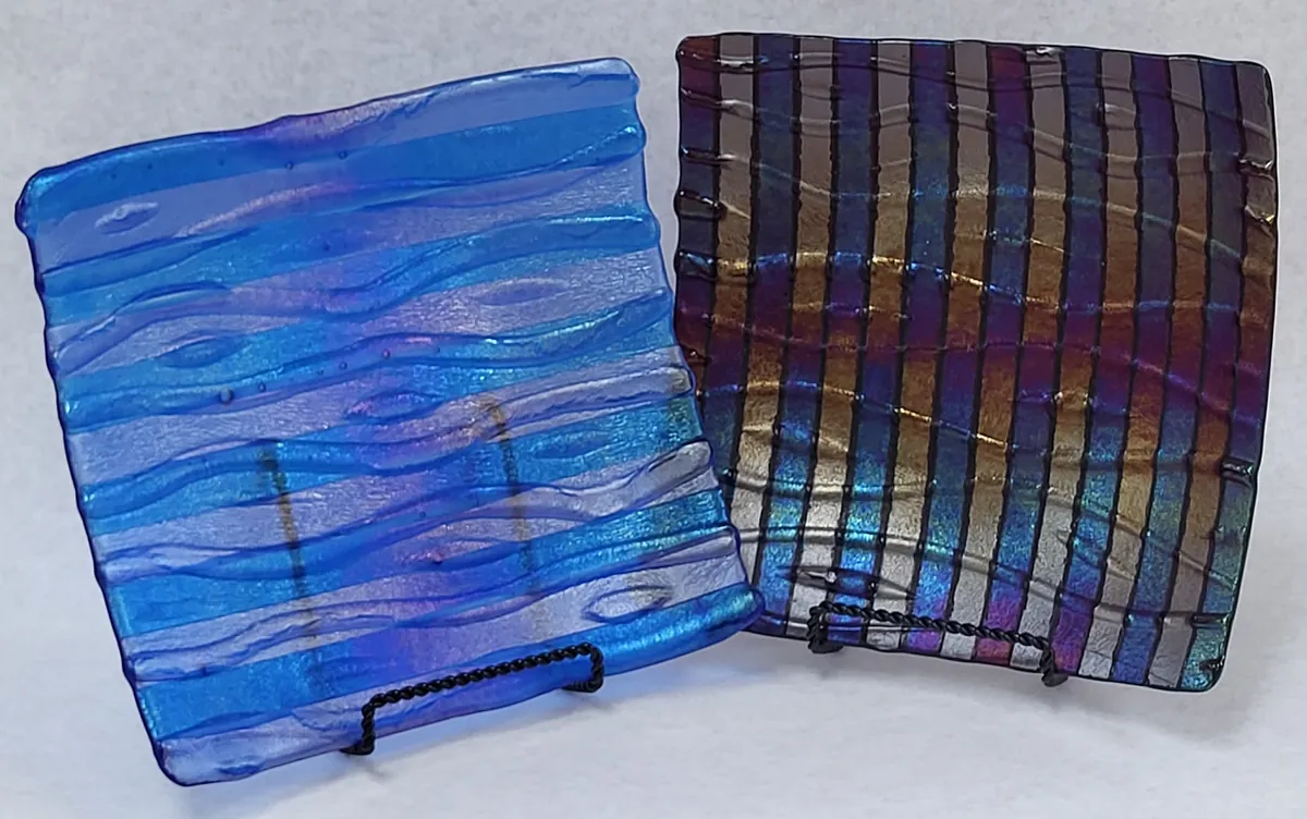 Friday Night Fusing - Textured Iridescence