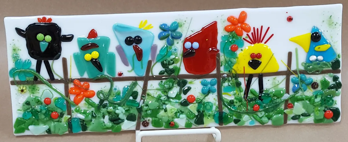 Friday Night Fusing - Birds on a Wire