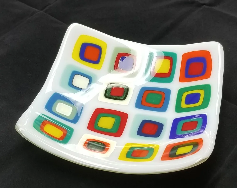 Friday Night Fusing - Color Stacks Bowl