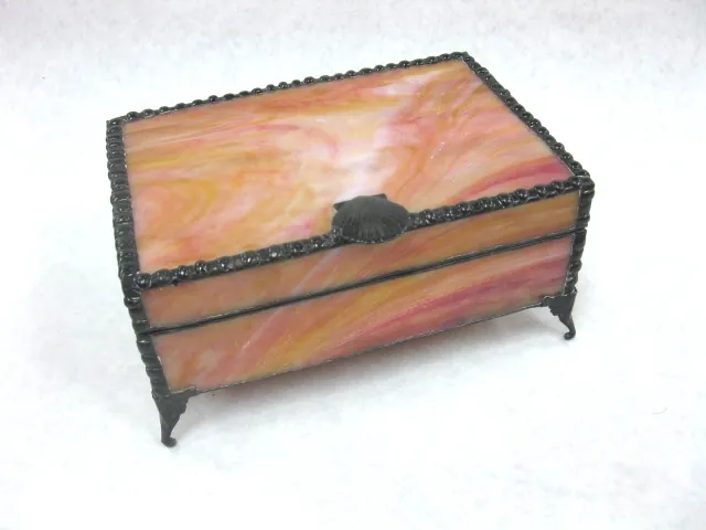 Stained Glass Keepsake Box
