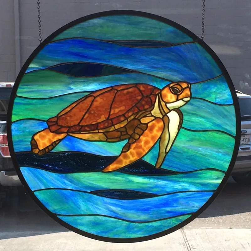 Intermediate Stained Glass - Tuesday Evening Class - Four Week Session