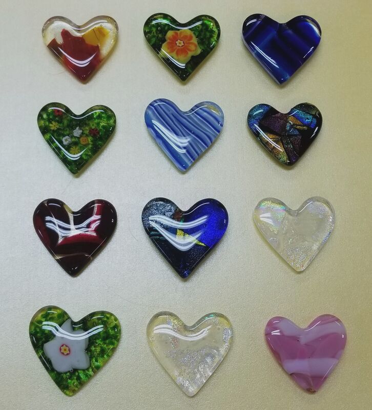 Friday Night Fusing - Hearts by the Dozen