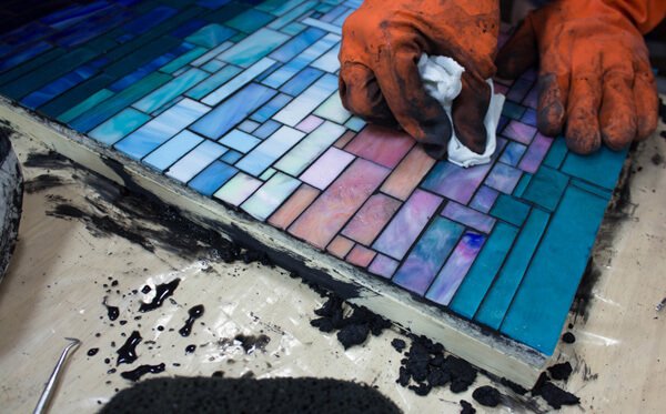 Glass Mosaics - Grouting 101