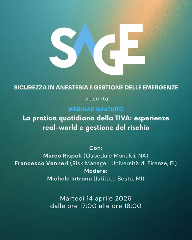 Webinar - La pratica quotidiana della TIVA: esperienze real-world e gestione del rischio