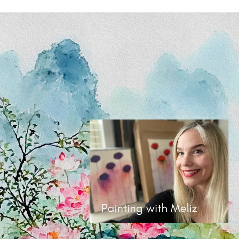 Flowers of the Season:  A Spring Watercolor Painting Class