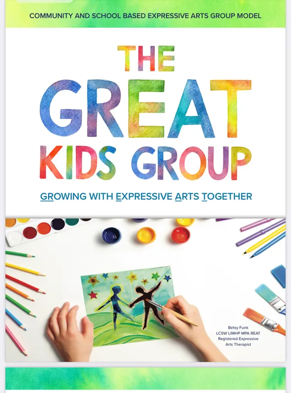 GREAT KIDS EXPRESSIVE ARTS THERAPY FALL TRAINING WAITLIST/SIGNUP