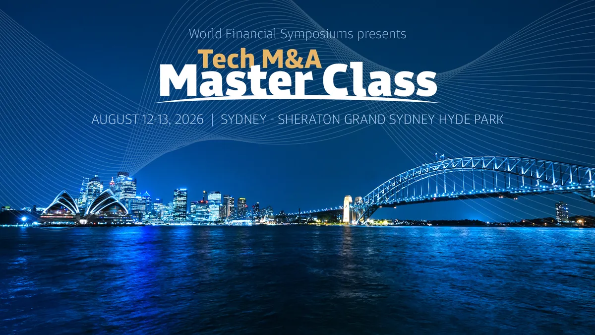 Tech M&A Master Class Sydney, August 2026