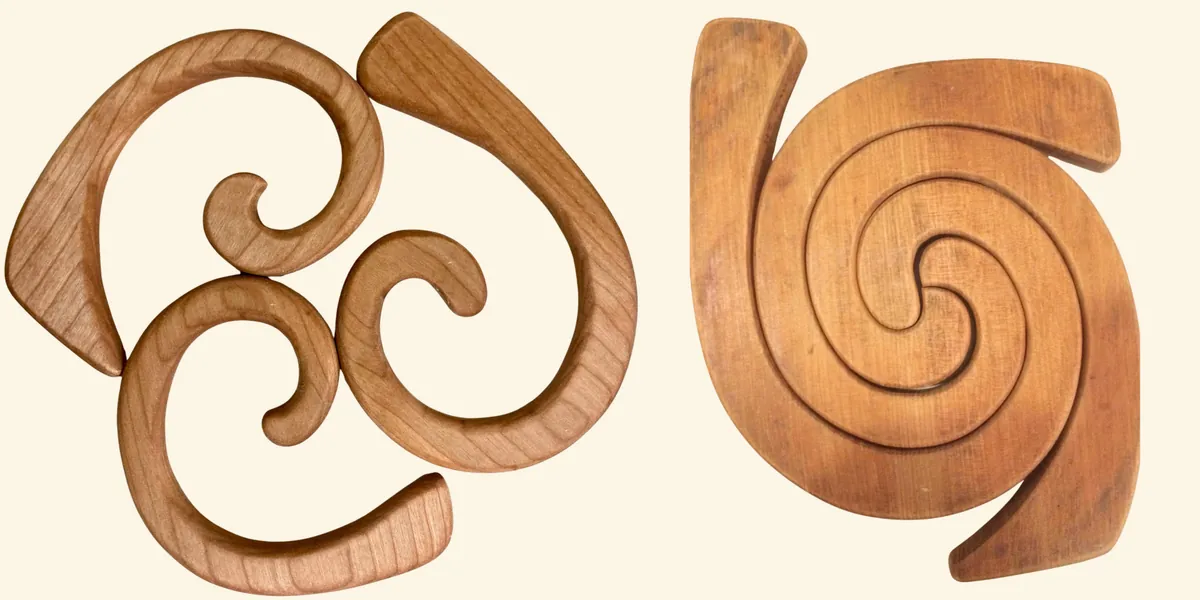 Woodworking Basics: Spiral Trivet