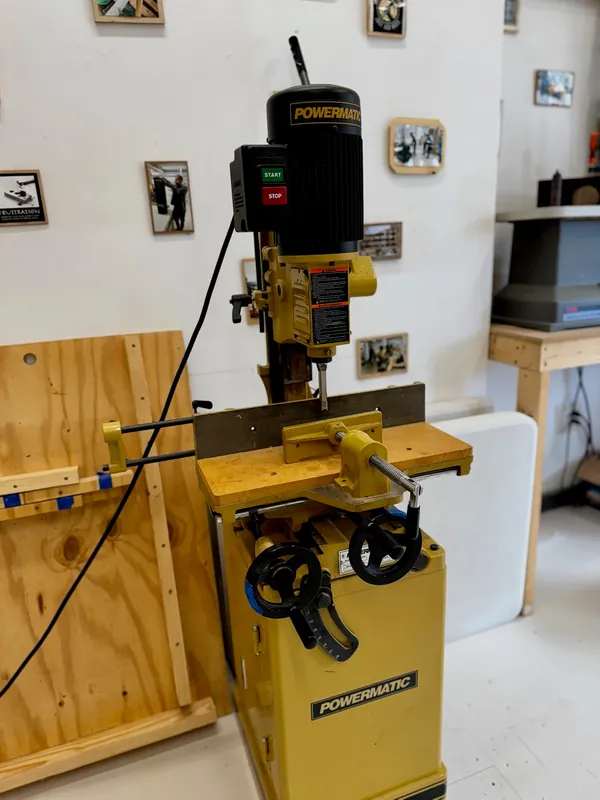 Shop Talk Power Tool Intensive: The Powermatic Mortiser
