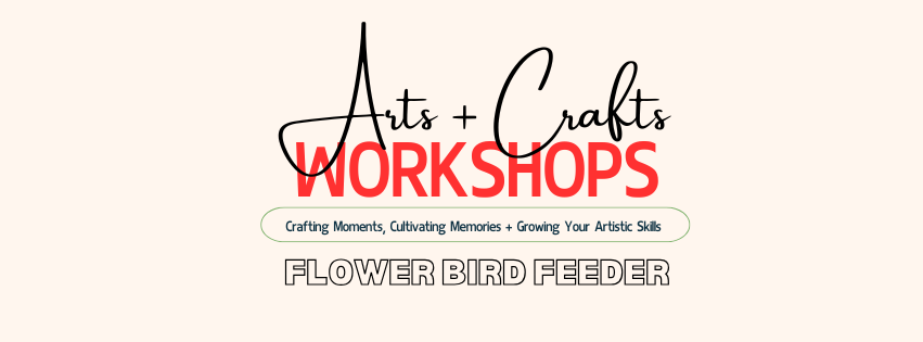 Arts + Crafts: Flower Bird Feeder