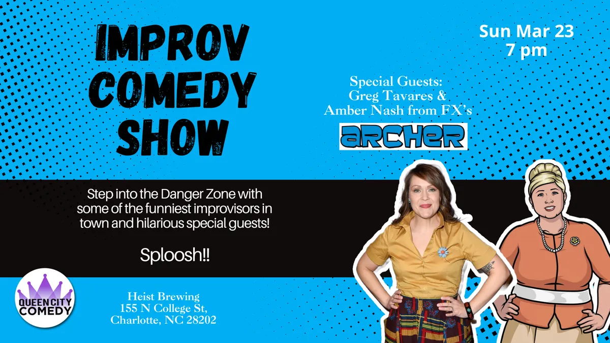 All-Star Improv Comedy Show - With Special Guests Amber Nash (FX's Archer) and Greg Taveres