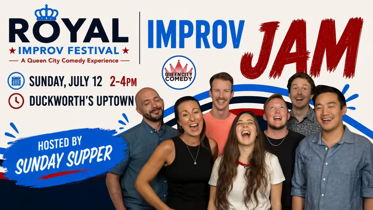 Royal Improv Jam with Sunday Supper! Royal Improv Festival Offering!
