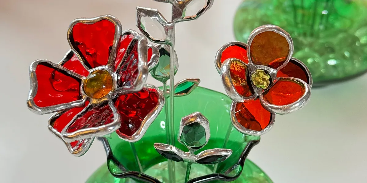 Stained Glass Flowers Workshop