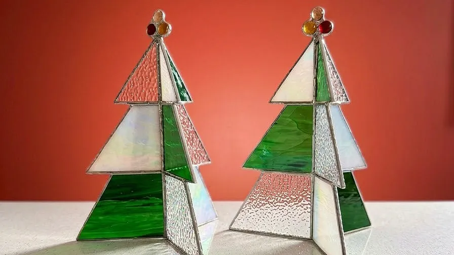 3D Stained Glass Christmas Tree Workshop #2