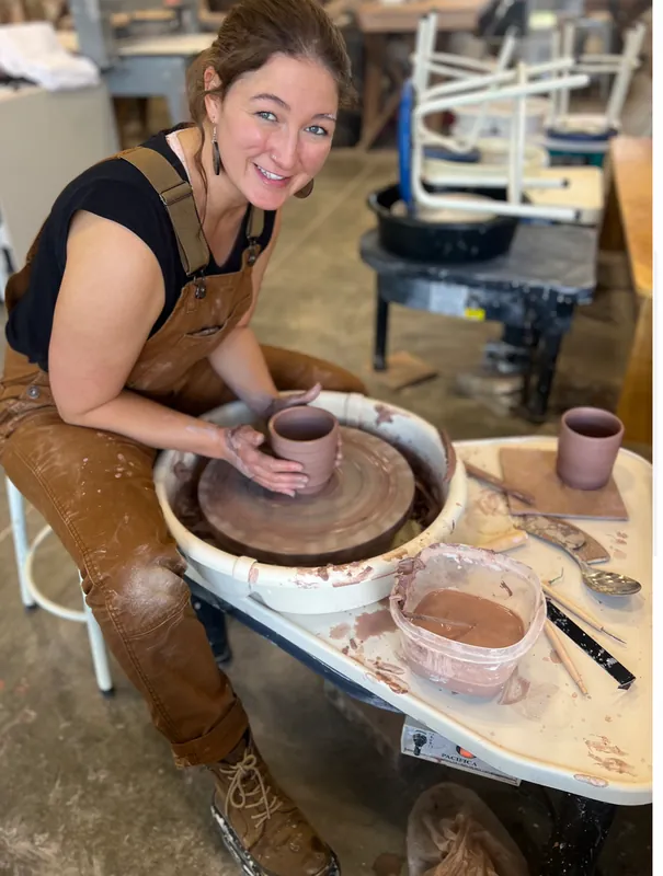 Sip and Spin! One Time Clay Class on the Pottery Wheel