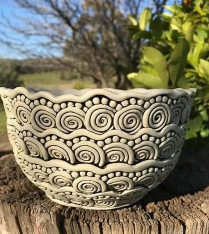 One Time Class, Handbuild a Coil Serving Bowl