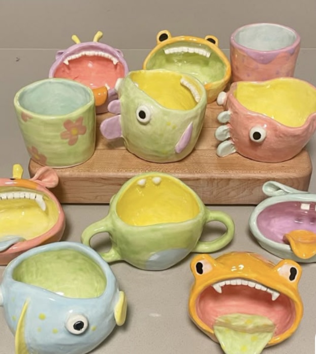 Kids Hand Building Class! Monster Cup