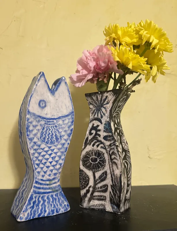 Sgraffito Vase Workshop, Handbuilding