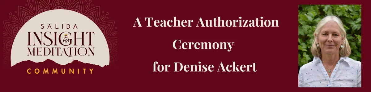 Teacher Authorization Ceremony for Denise Ackert
