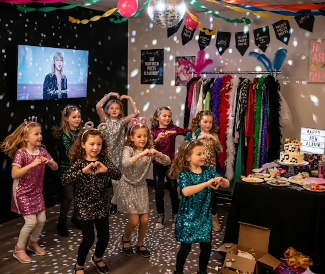 Swiftie Sparkle Party: Old-Hollywood Glam Dance + Photoshoot (Kids age 5-8)